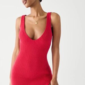 Brand New With Tags Frankie’s Bikinis Lady Cloud Knit Dress M